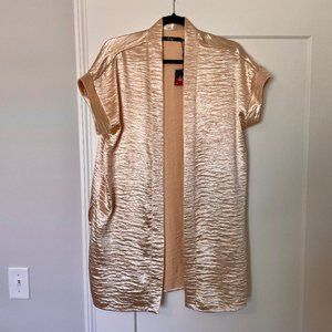 BKE Boutique Gold Cardigan Duster Women's M/L new